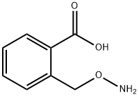 2-[(Aminooxy)methyl]benzoic acid 化学構造式